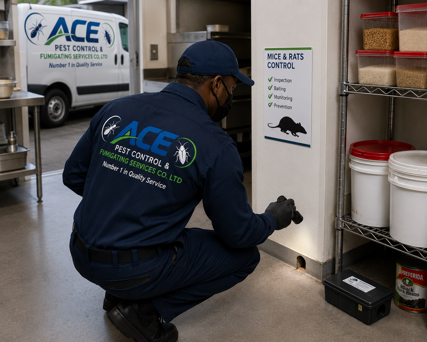 Ace Pest Control rodent control service